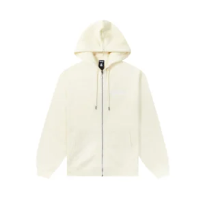 SINCLAIR CLAIRSSENTIAL CREAM ZIP UP HOODIE