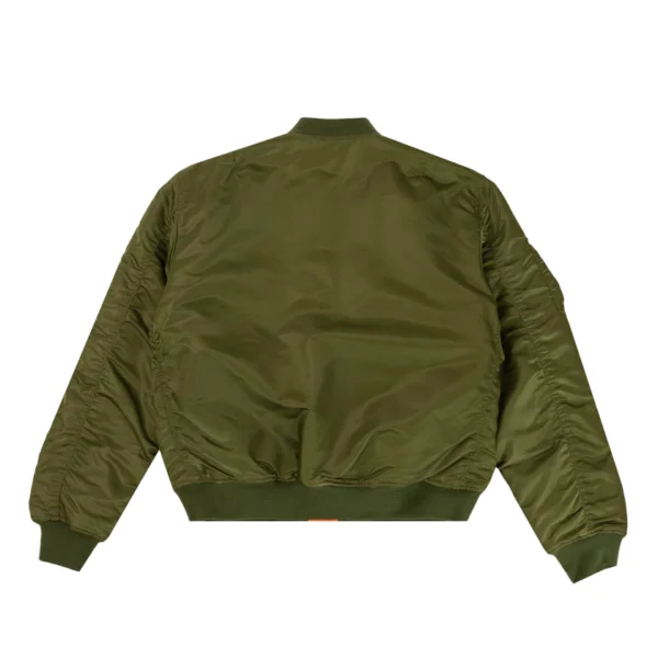 Vertabrae Green and Orange Double Sided Jacket