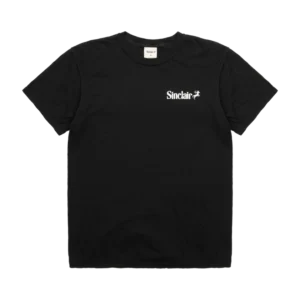 SINCLAIR CLAIRSSENTIAL BLACK T-SHIRT